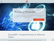 Tablet Screenshot of haystackid.com